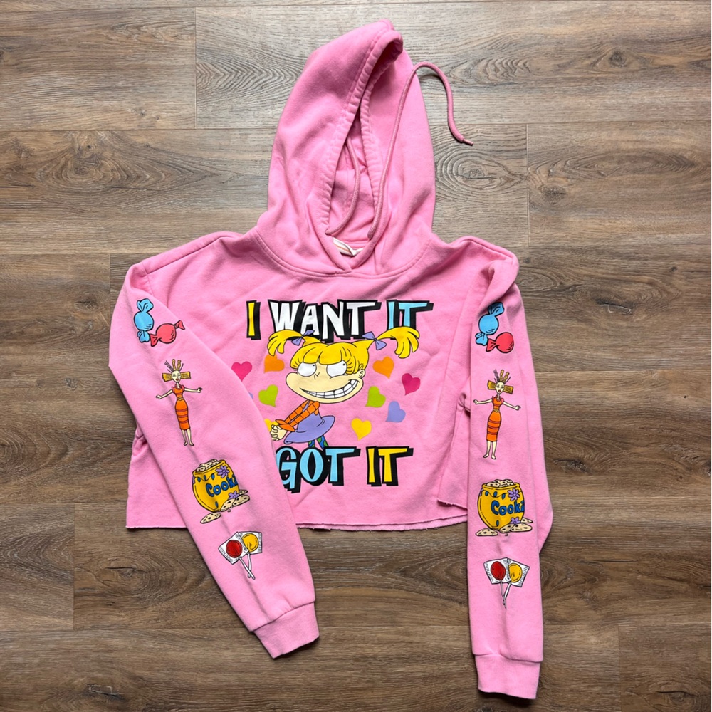 Nickelodeon Rugrats cropped Hoodie
